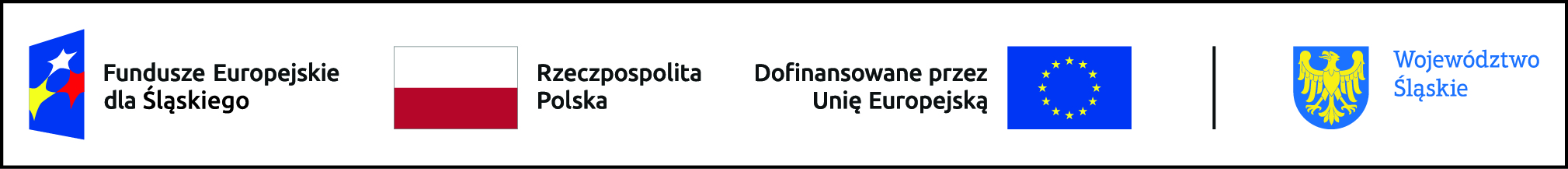 Znaki graficzne: Fundusze Europejskie, Rzeczpospolita Polska, Unia Europejska